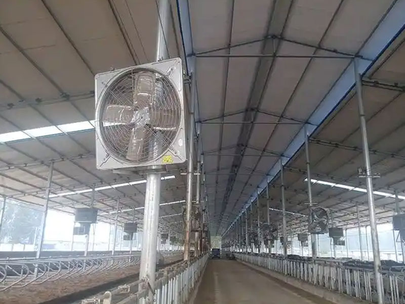 牛舍風(fēng)機的工作原理